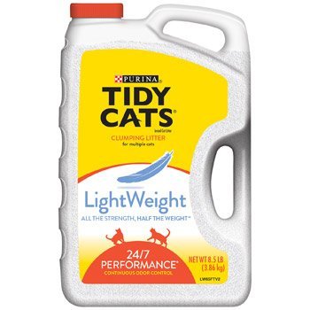 Tidy Cats Cat Litter, Clumping, 24/7 Performance, LightWeight, 8.5-Pound Jug by Tidy Cat Scoop