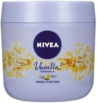 Nivea Vanilla & Almond Oil Moisturising Body Cream 400 ml 48H Moisture