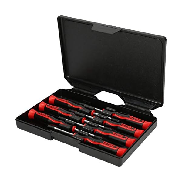 KS Tools 500.7165 Feinmechanik-Schraubendreher-Satz PH und Schlitz, 7-tlg.