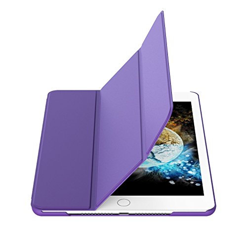 iPad Mini 4 Case, JETech Apple iPad Mini 4 Folio Case Cover with Auto Sleep/Wake for Apple iPad Mini 4 2015 (Purple) - 3287