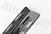 BBQMANN 92071(4-pack) Universal Porcelain Steel Heat Plate /Heat Shield for Select Gas Grill Models By Kenmore, Master Forge and Others(16 1/8