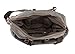 JIAO MIAO Overnight Canvas Leather Travel Tote Duffel Shoulder Handbag Bag,170805-gery One Size (Hardcode)
