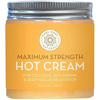 Max Strength Hot Cream - Natural Muscle Pain Relief Cream for Sore Muscles, Arthritis Pain, Sports Injuries, Chronic Pain, and Inflammation - Capsaicin ...
