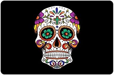 Beautiful Sugar Skull Custom Doormat/Welcome Mat (18" x 30") For Home Decoration