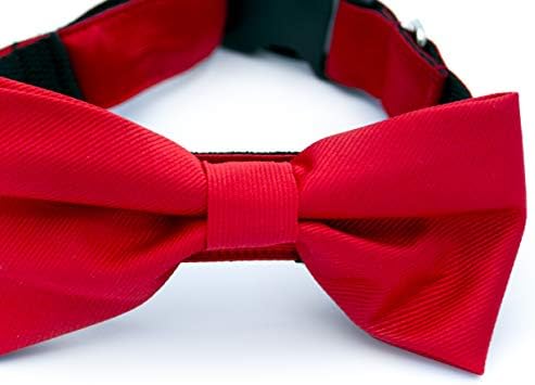 PawsAttire LLC Bow Tie Dog Collar - Available in Many Sizes and Patterns.