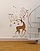 RoomMates Ornamental Reindeer Peel and Stick Giant Wall Decals