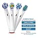 Oral B Replacement Toothbrush Heads, iTrunk 16 Pack Electric Toothbrush Heads Compatible with Pro 3000 Pro 5000 Pro 7000, Includes 4 Precision Clean, 4 Floss Action, 4 Cross Action & 4 3D White