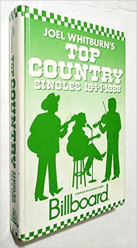 Joel Whitburn S Top Country Singles 1944 1988 Whitburn Joel 9780898200706 Amazon Com Books