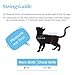 PUPTECK Breathable Cat Harness and Leash Set Escape Proof - Safety Reflective at Night, Pet Vest Harness for Small Medium Breed Kitty Kitten Outdoor Walking, Soft, Comfortable