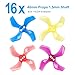 BETAFPV Gemfan 16pcs 40mm 4-Blade Props 1.5mm Shaft Propellers for Beta75X Frame Brushless BNF FPV Whoop Drone 1103 11000KV Brushless Motors