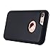 33 Gravity Case Goat/Selfie Case for iPhone 7, Nano Suction Stick to Glass, Tile, Car GPS, Most Smooth Surface - Black