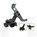 EKIND Bicycle and Motorcycle Mount Cradle Compatible for Garmin GPS Nuvi 2XX Series(200 200W 205 205W 250 250W 255 255W 260 260W 265T 265WT 270 275T 465T) Black