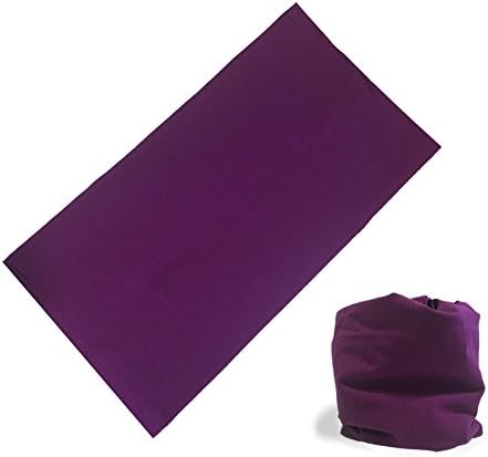 Headwear (Solid Colors), Multi-Functional, Unisex Headand- Use as a Headband, Bandana, Neck Gaiter, Balaclava, Helmet Liner, Running Face Mask &amp; More