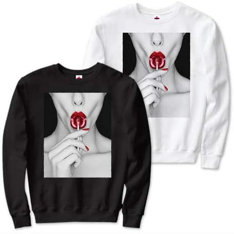 Amazon Lollipop Clothing Candy Girl スウェット トレーナー メンズ レディース ユニセックス キッズ リンク コーデ セクシー パロディ おしゃれ ストリート プレゼント 男女兼用 人気 秋冬 春 プリント ヒップホップ 大きいサイズ トレーナー パーカー 通販