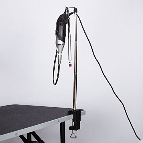 Power Nail Grinder Heavy Duty Dog & Pet Nail Grooming Tool Hanging Hook & Clamp - Thumbnail 5