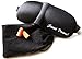 Sleep Mask for Comfortable Sleeping – Contoured & Adjustable Eye Mask and Bonus Ear Plug Set, Super Soft Blindfold with Easy Strap which Blocks Light - For Day Sleeping, Naps & Night.(Black)