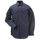 5.11 Tactical Taclite Professional Long Sleeve Tall EDC Shirt, Dark Navy, X-Large