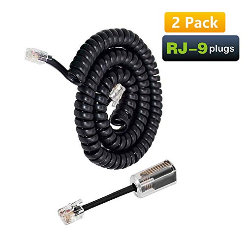 image for Telephone Handset Cord Detangler,Uvital 1 Pack Landline Handset Cord C