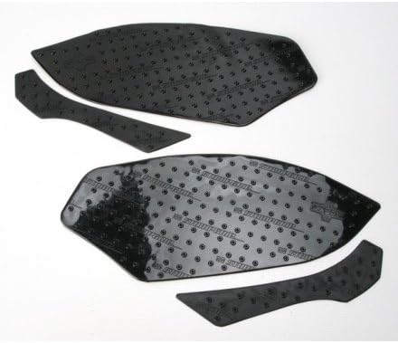 Stompgrip Motorcycle Traction Pads - STREET BIKE TANK GRIPS - VOLCANO - 0005 (Black)