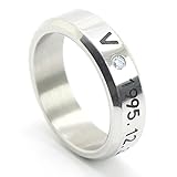 Fanstown-BTS Kpop Titanium Ring Necklace with BTS 2pc Pocket lomo Cards V