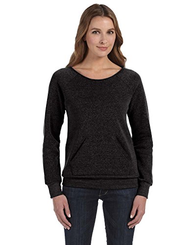 Alternative Ladies 6.4 oz. Maniac Sweatshirt>M ECO BLACK AA9582