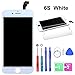 HTECHY Compatible with iPhone 6s Screen Replacement White(4.7