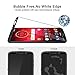 [2-Pack] TAURI Screen Protector for Moto Z3 / Moto Z3 Play, [Full Cover] Tempered Glass Screen Protector with Lifetime Replacement Warranty - Black