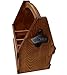 Wooden Beer Caddy Holder - Handcrafted Wood Bottle Carrier with Opener Holds a 6 Pack - Made of Pine with a Clear Varnish