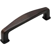 Cosmas 10 Pack 4390ORB Oil Rubbed Bronze Pull 3-1/2 Inch Hole Centers | Modern Design | 89mm Hole Centers | 4 Inch Overall | Kitchen, Bathroom &amp; Dresser Hardware