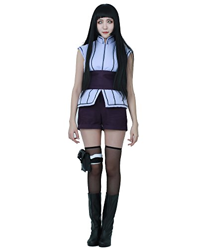 Miccostumes Women's Hinata Hyuga Cosplay The Last Outfit Halloween Costume (M)