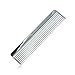 Masculine Craft Gunmetal Beard Comb | Anti Static Fine to Medium Metal Hair Comb for Men | Heavy Duty Professional Beard Grooming Comb (Gunmetal)
