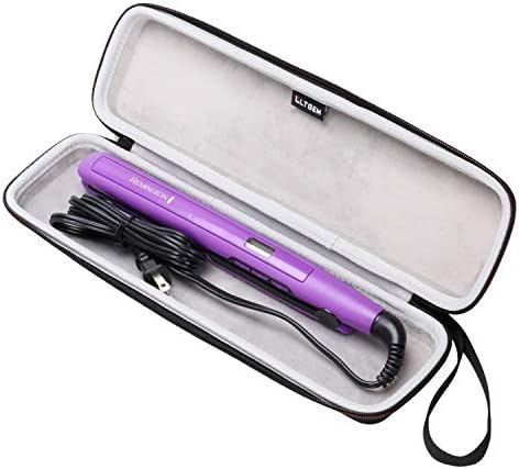 LTGEM EVA Hard Case for Remington 1 Hair Curling Wand with Flat Iron with Anti-Static Technology and Digital Controls(S5500)- Carrying Travel Protective Storage Bag