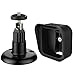 Frienda Adjustable Wall Mount Bracket 360 Degree and Protective Silicone Cover Skin Compatible with Blink XT Indoor/Outdoor Security Camera, 3 Sets (Black)