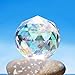 Clear Crystal Ball Prism Window Rainbow Maker Window Prisms Suncatcher for Feng Shui, (100mm/3.94inch)