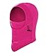 YR.Lover Children's Double-Deck Winter Windproof Cap Thick Warm Face Cover Adjustable Ski Hat Rose