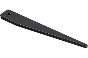 TOOLOFLIFE Easy Ejecting Drift for Morse Taper Drill Sleeves Arbors High-Carbon Steel for Morse Taper Drill Sleeves Arbors MK3