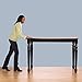 Super Sliders 3-1/2 Inch Round Felt Furniture Sliders for Hardwood Move Items Easily While Protecting Flooring from Scratches, 4 Pacl, Linen (4713495K)
