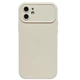 Callyue for iPhone 11 Case White, Raised Edges