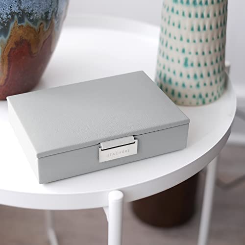 Stackers Pebble Grey Mini Jewellery Box Lid