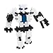 Plus Plus 3D Puzzle Stem Figure Building Block Kit, Science Toy for Kids, 70 Interlocking Pieces - Robot Mini Maker Tube