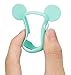 Navor Soft Silicone Protective Case for Cartoon Mouse Ears Compatible for Apple Watch 42mm Series 1/2/3 - Green