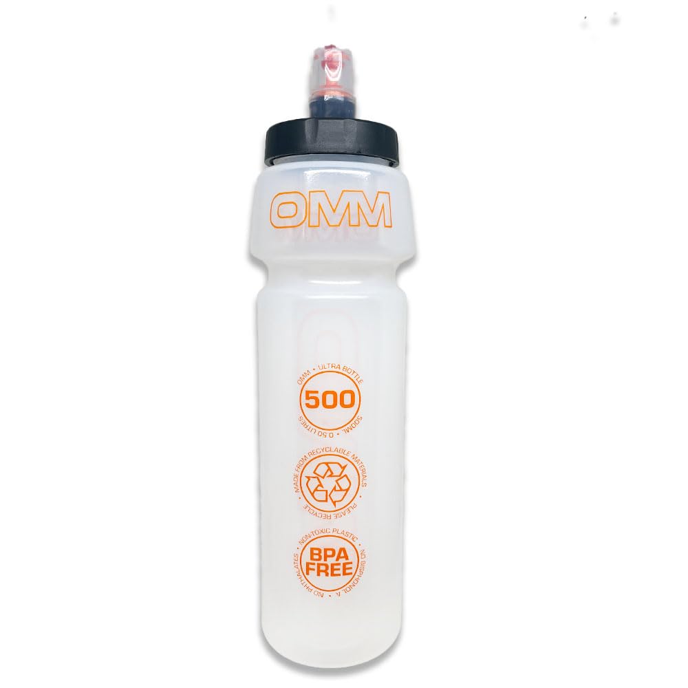 OMM Ultra Bottle 500ml Bite Valve Clear
