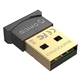 ORICO BTA-402 USB Bluetooth 4.0 Micro Adapter Dongle Mini Bluetooth 4.0 Adapter Dongle With CSR8510 Controller and CSR Harmony for Windows XP Vista 2003 2008 7 and 8 32 or 64 Bit - Black