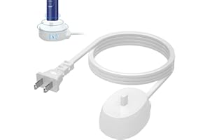 ZYHKJYL Replacement Charger for Braun Oral-B Electric Toothbrush – Compatible with Oral-B Model 3757, Waterproof IP67 Inductive Charging Base, Portable Travel-Friendly
