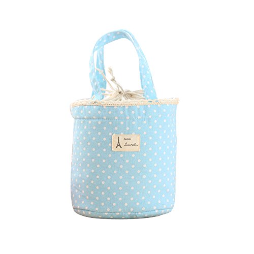 image for Paymenow Thermal Insulated Lunch Box Cooler Bag Tote Bento Pouch Lunch