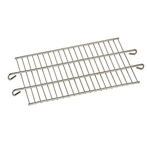 Skyflame Stainless Steel Flat Spit Rotisserie Grill Basket Fits for 5/