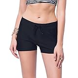 Womens Board Shorts Adjustable Bikini Bottom Inside Swim short Beach Swimwear Trunks Bottoms