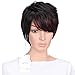AISI HAIR Synthetic Short Wigs for Black Women Pixie Cut Wig Two Tone Color Wigs + a free wig cap