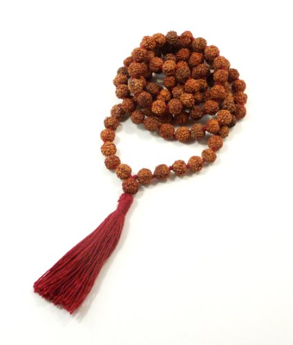 Rudraksha Seed Mala - 108 Beads 8mm