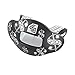 Shock Doctor Max Airflow 2.0 Lip Guard / Mouth Guard for Football 3500. For Youth and Adults OSFA. Breathable Wide Opening Mouthpiece. Helmet Strap Included.
